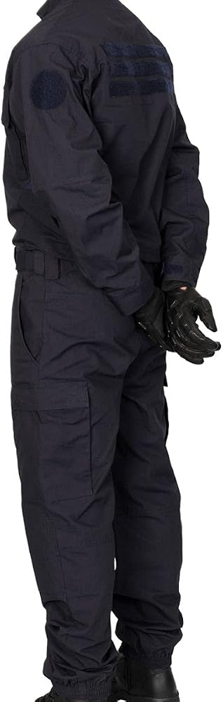 Combinaison Basic 2 Zips GP Tactical Noire