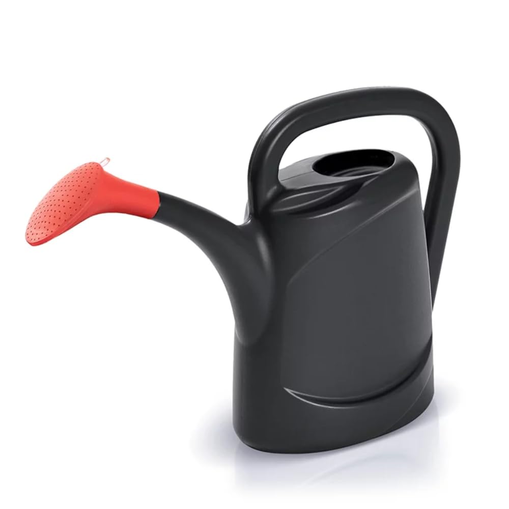 Stylish and Functional Watering Cans by Stolmet - Various Sizes and Colors, Perfect for Garden and Home Use (Agri 10L Black)