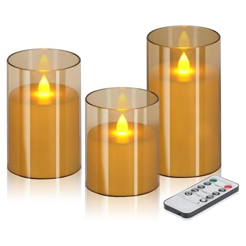 wemarry Flameless Candle Set Cover