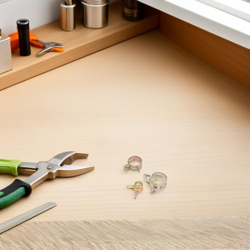 Abrazaderas para mangueras ajustables de 6 a 22 mm en kit surtido para líneas de vacío y agua 6