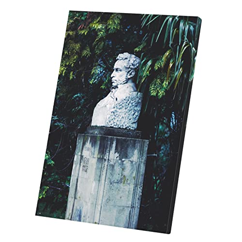 Poster homme et arbres tableau pour habiller un mur vide 30x44