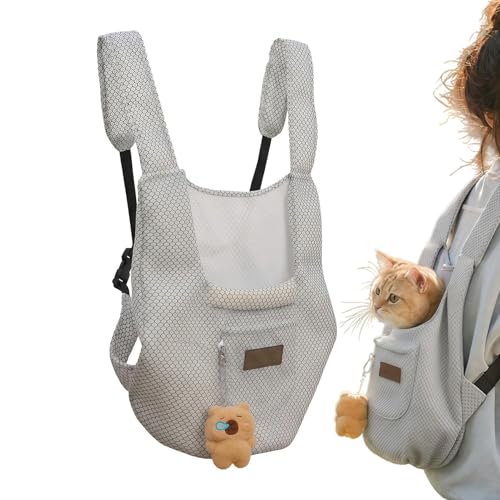 Sac à dos de poitrine chien fatigué : solution respirante pour excursions et vélo - 2