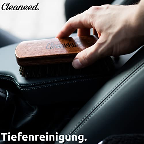 Foto von Cleaneed Premium Leder- und Textilbürste - Extra schonend, Reinigungsbürste