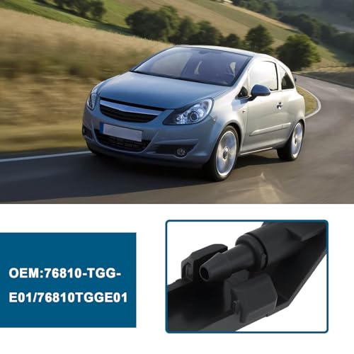 eMagTech Lot de 2 buses d'essuie-glace 76810-TGG-E01 76810TGGE01 compatibles avec Honda CIVIC 2017-2021 – vue 2