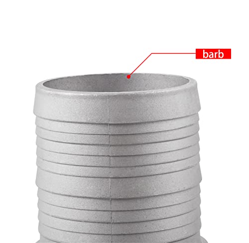 Aluminum Type C Cam Lock Fittings,Cam And Groove Hose Fitting,3" Female Coupler X 3" Hose Barbed 2 Pcs #TOP6