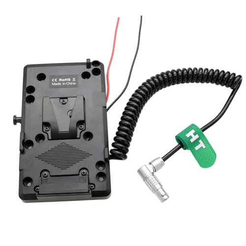Placa V-Mount para DJI Ronin 4D adaptador de corriente ajustable para rig