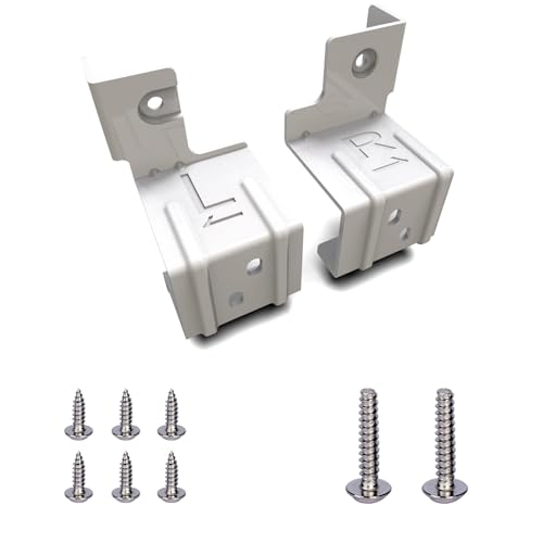 Upgraded GFA24KITL washer and dryer stacking kit 24"W Stack Bracket Kit sets Replacement parts Compatible with GE profile 24 inch Width Front Load Washers and Dryers Laundry Stacking Kit
