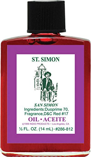 (12Pack) Indio Products Spiritual Anointing Oil- ST Simon 1/2oz