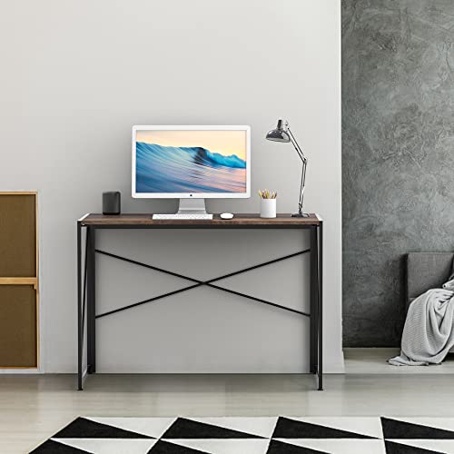 Table pliable rustique pour travailler et lire confortablement - 3