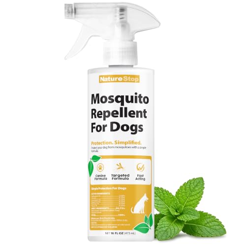 NatureStop Mosquito Repellent Spray for Dogs (16oz)