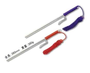 鉄製？十手 武具 鎖付十手 鉄製 ステンレス製武具 十手 （鎧通し 十手 兜割り