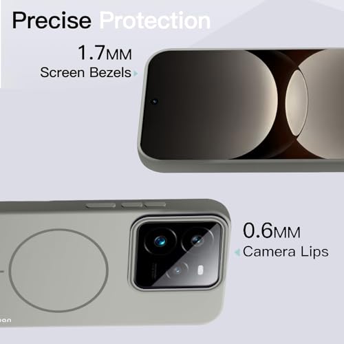 Image of KARWAN️ Magnetic Wireless Ultra Slim-Fit Back Case Cover for Realme GT 7 Pro |Hard PC Case Cover| Ultra-Thin & Light Weight with [Ultra Premium Feel] Case for Realme GT 7 Pro (6.7 inch) (Grey)