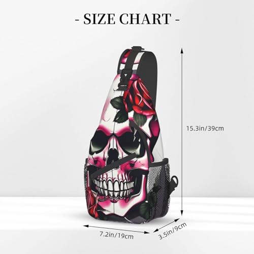 Mochila cruzada sling para hiking y deportes miniatura 3