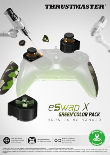 ESWAP X Green Color Pack - Pack of 7 Green Camo Modules for ESWAP X Controller - Controller - Immagine 6