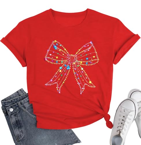 Image of Cat Shirts for Women Butterfly Graphic Tops Dandelion T Shirt Womens Vacation T-Shirt Nature Lover Tee