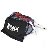 Pack Gear Travel Laundry Hamper, Odor Eliminator, Resistant Cloth, Pair with Pack Gear Hanging Travel Organizers