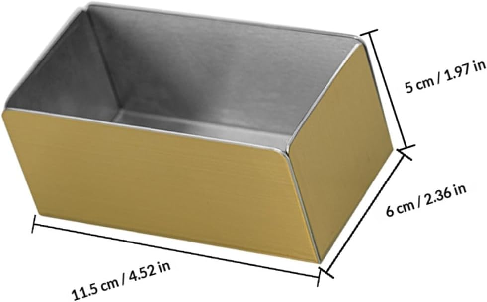 Artibetter Sugar Packet Holder Multifunctional Design Rectangular Stainless Steel with Easy to Clean Surface for Coffee Bar and Home Use Suitable for Cotton Swabs and Toothpicks Organizer