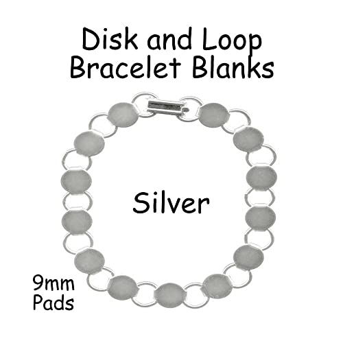 BRACELET BLANKS WITH PADS - 8" - QTY 52