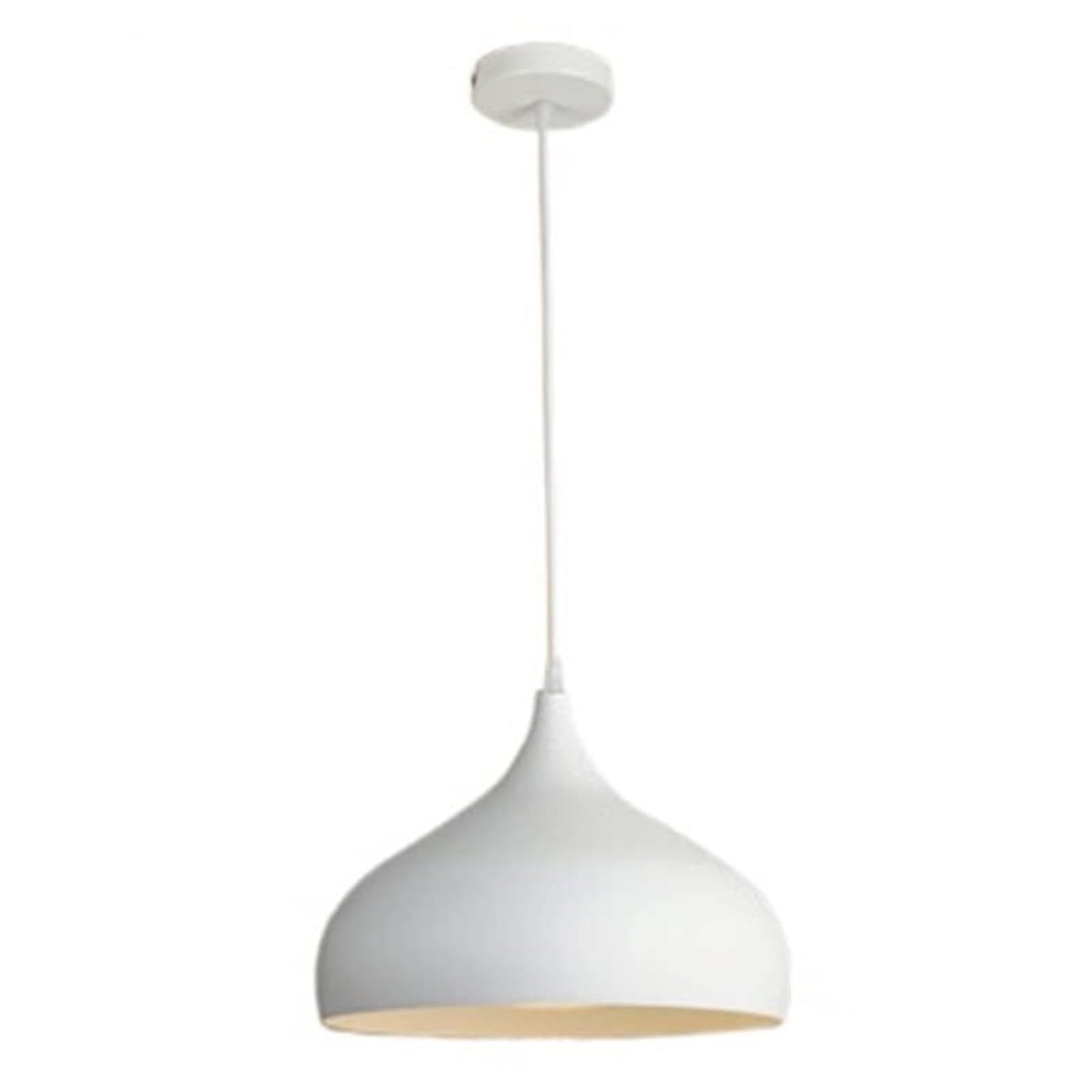 KHUKHU Ceiling Chandelier Macaron Color Pendant Lights Scandinavian Hanging Light for Coffee Shop Living Room Kitchen Island Simplicity E27 Base Single Head Bedside Hanging Lamp(B,35cm)