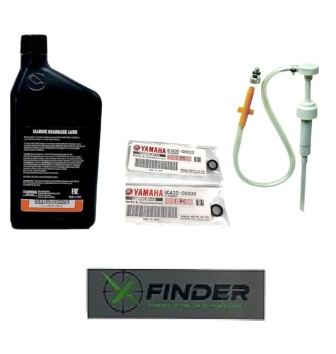 image for STONEMUSLE YAMAHA Yamalube OEM Outboard Gear Lube Kit w/Pump, ACC-GEAR