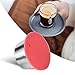 Capsula riutilizzabili dolce gusto caffè tazza in acciaio inossidabile Capsula caffè adatta per Dolce Gusto Alta precisione di filtraggio Caffettiera facile da pulire(Rosso)