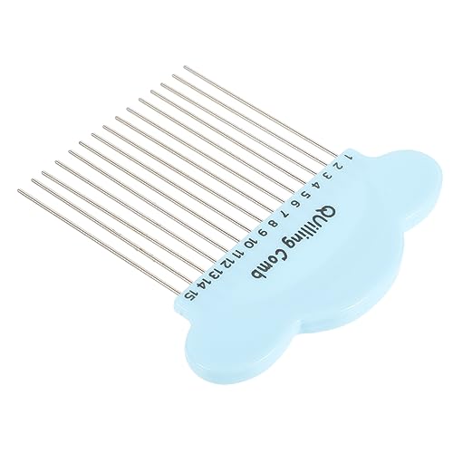 Homoyoyo Quilling Tools Paper Crafting Quilling Comb Paper Quill Tool for Adults Random Color