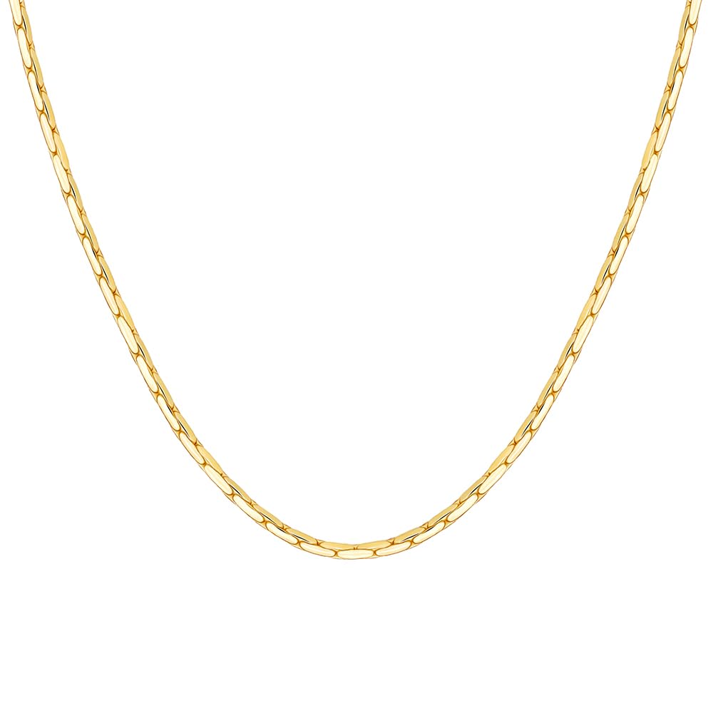 925 Silver Golden Starlight Chain | Gifts for Women and Girls | With Certificate of Authenticity and 925 Stamp | 6 Months Warranty*