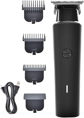 RASRGTRQ Mens Hair Trimmer Household Elect Salon Special Oil Head Carving Electric Push
