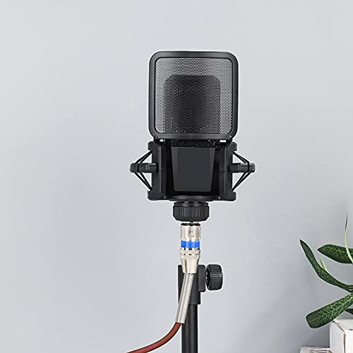 Support micro studio de podcast à la maison avec filtre amovible