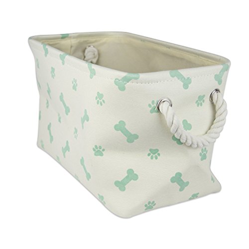 DII Bone Dry Pet Toy Cesto per riporre Oggetti con Disegno di Una Zampa di Cane, da Utilizzare Come Oggetto d’Arredamento e per l’Uso Quotidiano