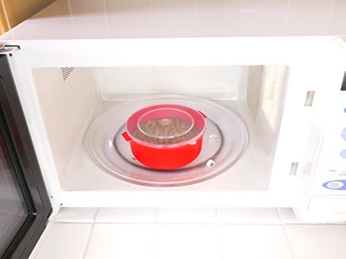 good2heat 4039 Microwave Set of 3 Dishes - Red , 21 x 16.5 x 13 cm