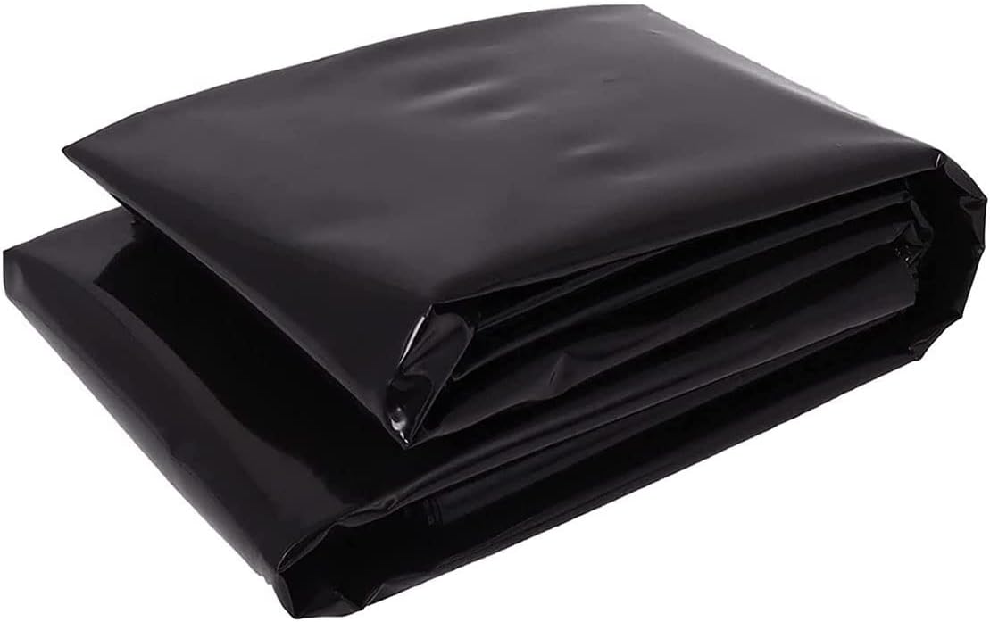 Garden Heavy Duty Pond Liner Flexible Rubber - 0.2mm Fish Pond Bed Liners for Reinforced Landscaping Water Feature Streams Fountains Pool Membrane