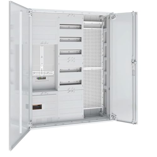 WITTKOWARE Komplett-Zählerschrank, 1x 3-Punkt Zählerplatz, Verteilerfeld mit APZ, Mediafeld – Miniatur