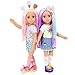Glitter Girls – Luma 14-inch Posable Doll with Hair Extension & Pink Hair Bow, Hair Clips, and Colorful Outfit – Toys, Clothes, and Accessories for Kids Ages 3 and Up