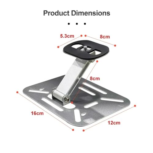 Soporte de mesa para proyector Everycom universal base metálica inclinable para escritorio 4