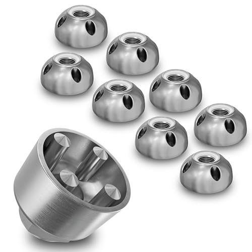 Adventure Xperience 4-Loch Sicherheitsmuttern Set 8 Stück