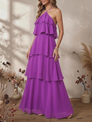 Image of SOLY HUX Women's Wedding Guest Maxi Dress