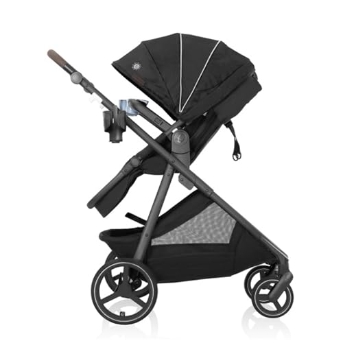 Image of Evenflo Shyft Intuiti+ Stroller (Dubhan Black)