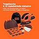 BLACK+DECKER Dreieckschleifer Mouse für staubfreies Schleifen (55 Watt Schleifmaschine, Schleifplatte 133 x 95 mm, Schleifen/Polieren, inkl. Schleifpapiere + Fingerschleifpapier) BEW230BCA
