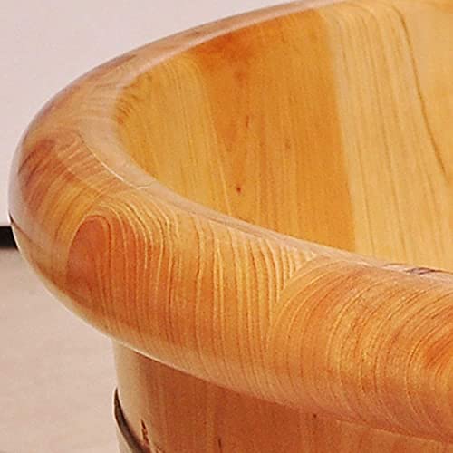 Spa de Pies de Madera de Cedro Sólido con Masaje y Tapa miniatura 3