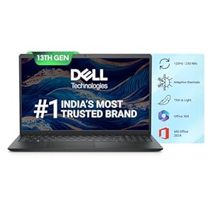 DELL Inspiron 15 3530 – Laptop empresarial, pantalla táctil FHD de 15.6 pulgadas, Intel Core i5-1334U, 16 GB de RAM, SSD de 1 TB, Microsoft Office 2024 de por vida, cámara web, HDMI, Wi-Fi 6, Windows 11 Pro, negro