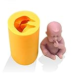 Allforhome(TM) Stereoscopic Baby Silicone Handmade Soap Mold Chocolate DIY Cake Decorating Moulds