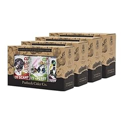 Buy The Purbeck Cider Company Craft Cider Gift Set – 12 x 330ml Lightly Sparkling Premium Dorset Cans – Twelve Green Bottles