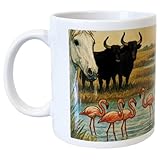 Cbkreation Mug en c�ramique Camargue sauvage