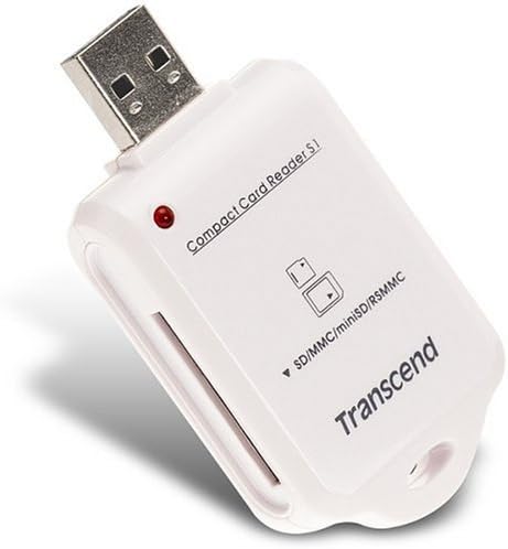 Transcend USB 2.0 Card Reader TS-RDS1 for SD Secure Digital & miniSD Card
