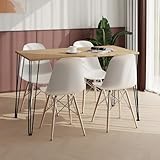 mobili per cucina anni 50 Con i suoi 73 cm di altezza, il tavolo si adatta perfettamente alla sala da pranzo, alla cucina o come elegante scrivania nel vostro ufficio – offre sempre comfort ed eleganza!
