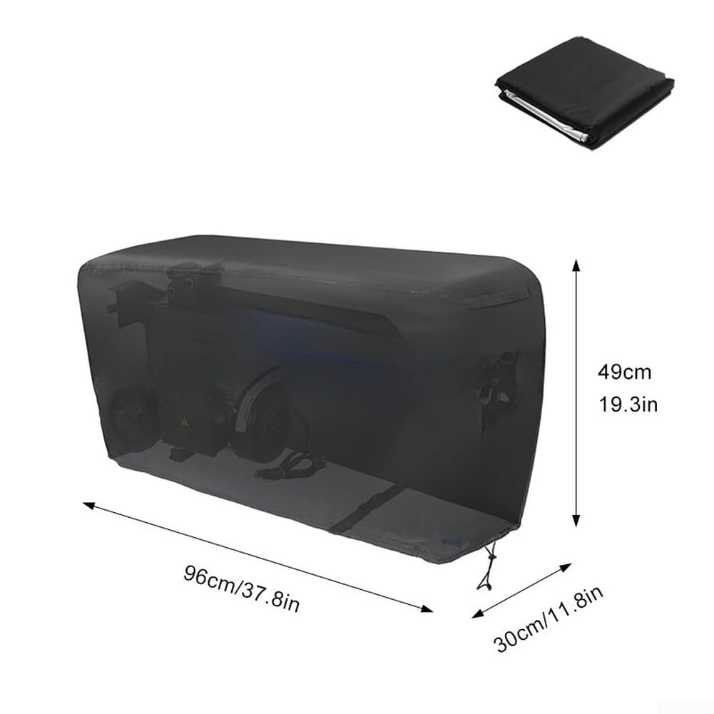 Fauhapyway pour couverture Fendeur pour bois 420D Résistant UV pour poussière(Black)