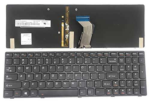 Sierra Blackmon �݊��� IBM Lenovo Ideapad Y580 Y580N Y580NT Y580P�V���[�Y �t���[���ƃo�b�N���C�g�t�� 25205471 MP-11G63USJ6862 T4BB-US �m�[�g�p�\�R���L�[�{�[�h