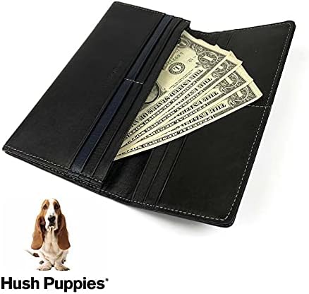 Amazon Hush Puppies ハッシュパピー レザー トリコロールカラー 長財布 Hp0456 チョコ ノーブランド品 財布