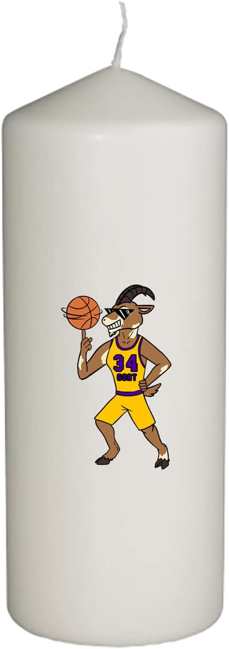The Goat Basketball Players - Full Color Unity Candle (6 inches Tall) (Shaq #34)